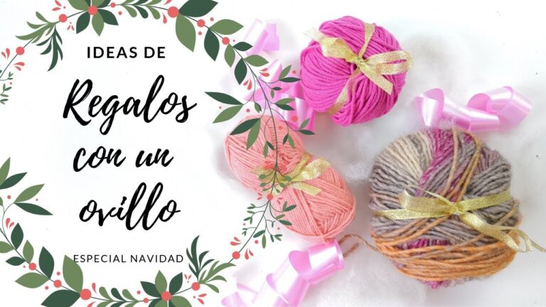 Regalos hechos a mano: Manualidades de ganchillo