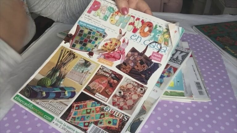 Patchwork en Casa: La Revista para Amantes de la Costura